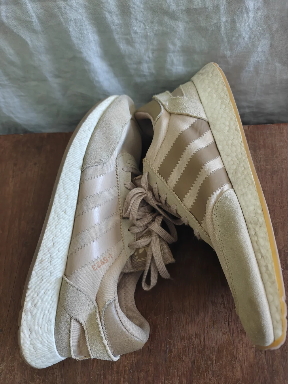 size 13 Adidas Originals I-5923 sneakers